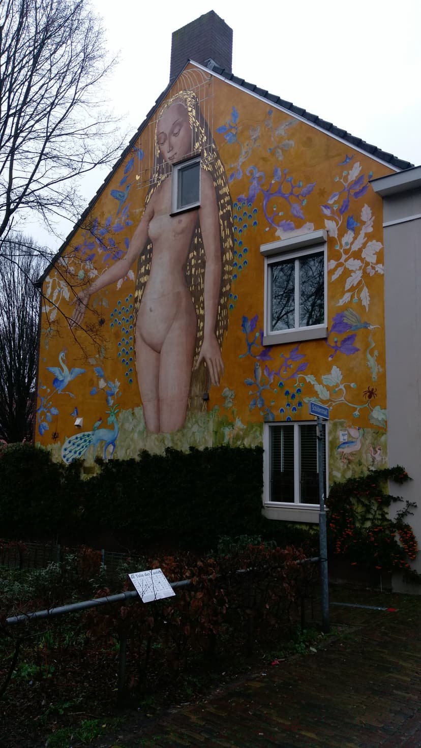 Street art on Schilderstraat