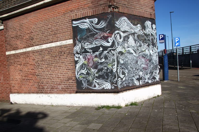 Street art on Havendijk